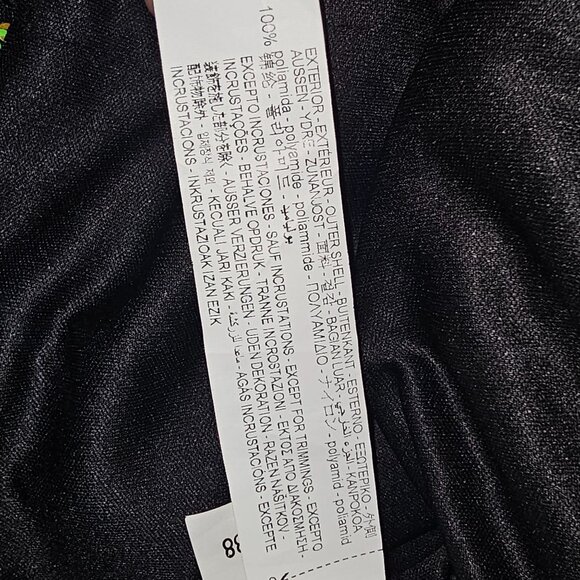 ZARA Multi-color Sequin Mini Dress Deep V-Neck Limited Edition, NWOT, Sz. XS - Picture 12 of 12